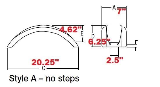 Boat Trailer Parts,Fenders