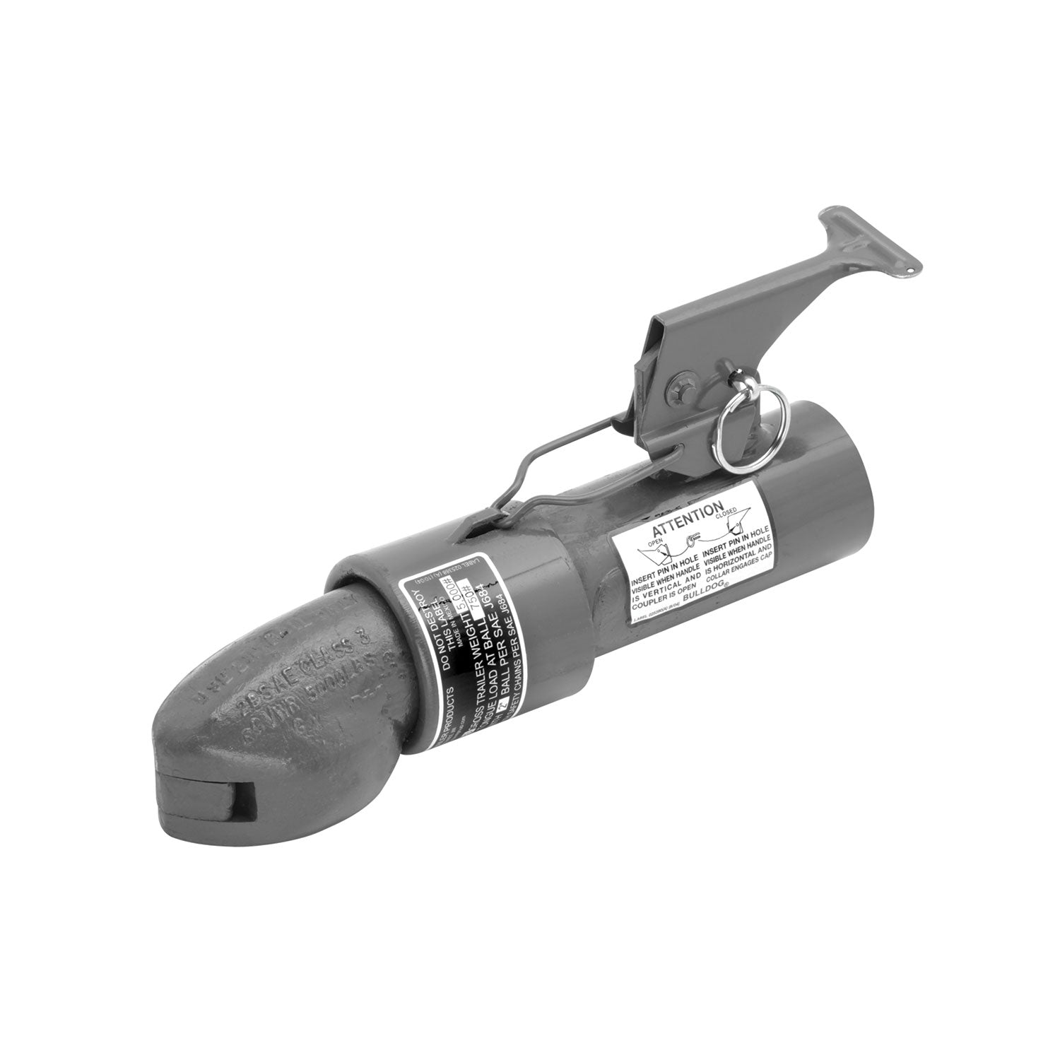 Trailer Tongue Coupler,Straight Tongue Trailer Coupler
