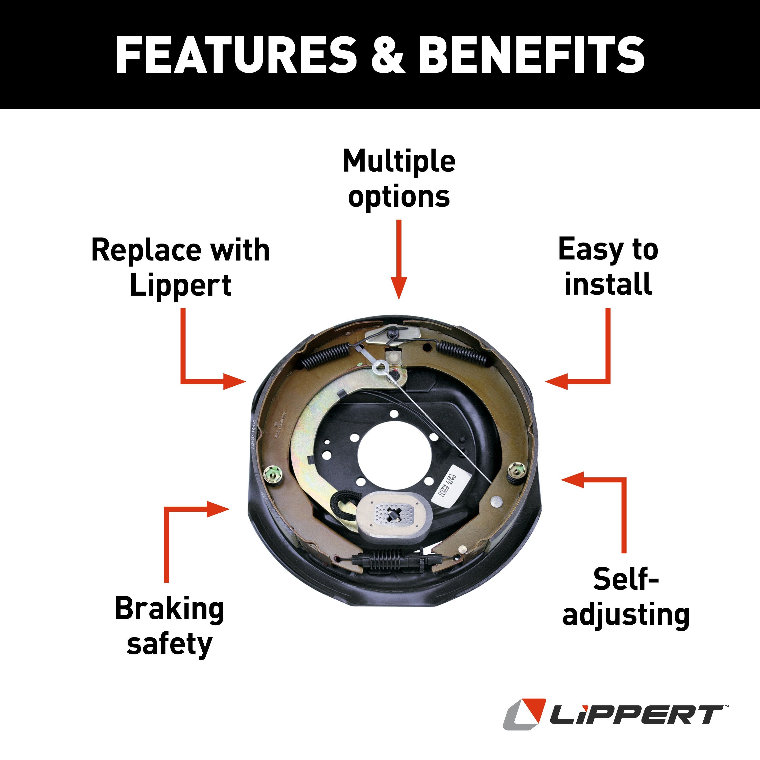 Trailer Brakes,Electric Drum Brake Assemblies