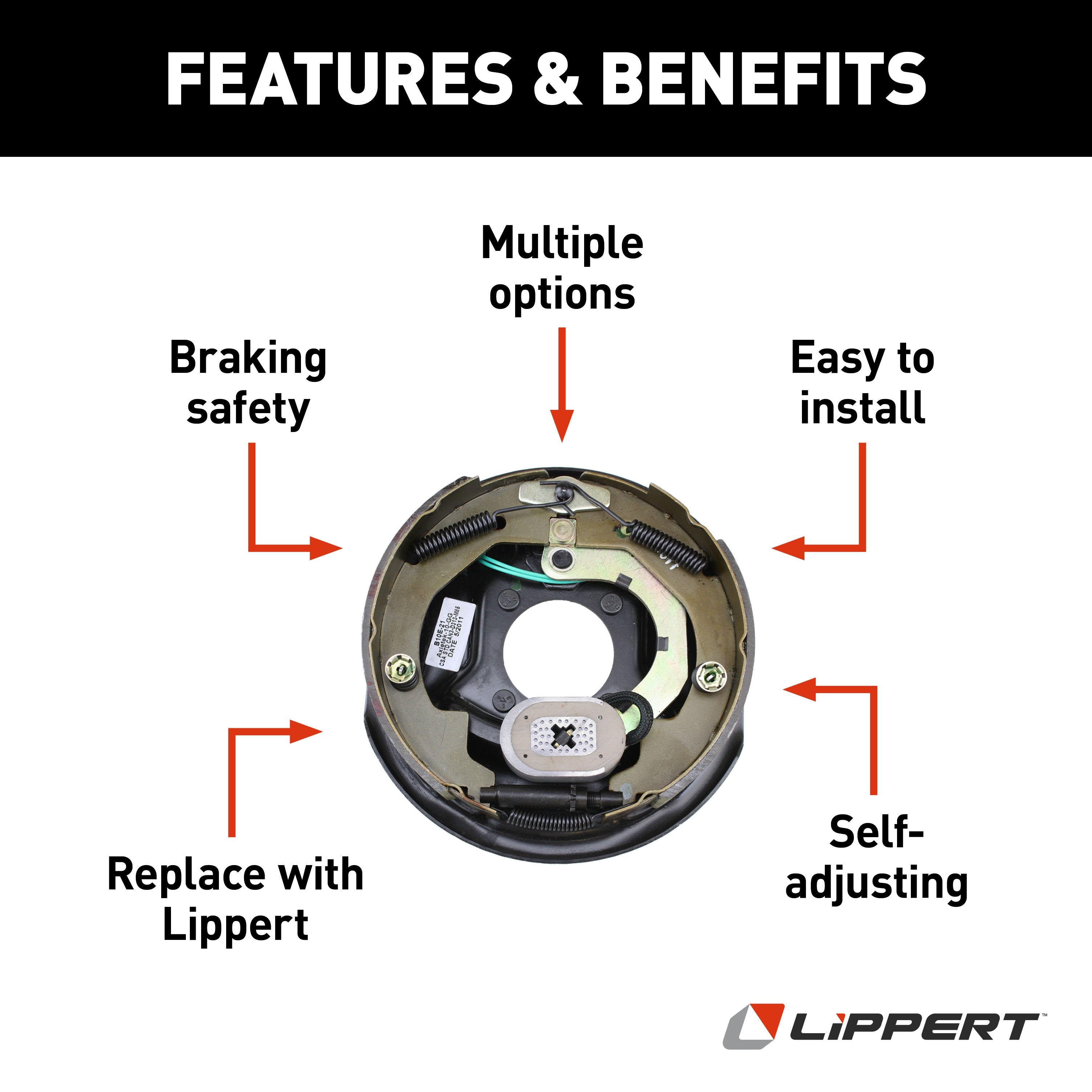Trailer Brakes,Electric Drum Brake Assemblies