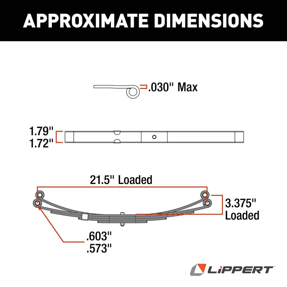 Leaf Springs,Double Eye Springs