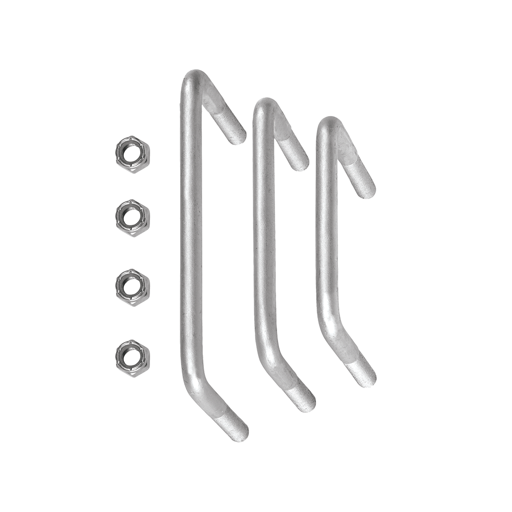 Boat Trailer Jacks,Non-Swivel - Direct Bolt-On