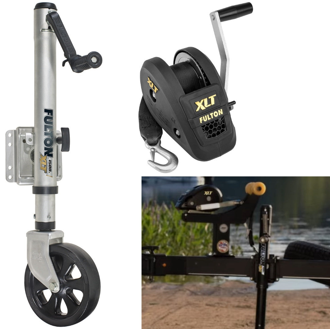 Boat Trailer Jacks,Bolt-Thru Style Swivel Bracket Jack