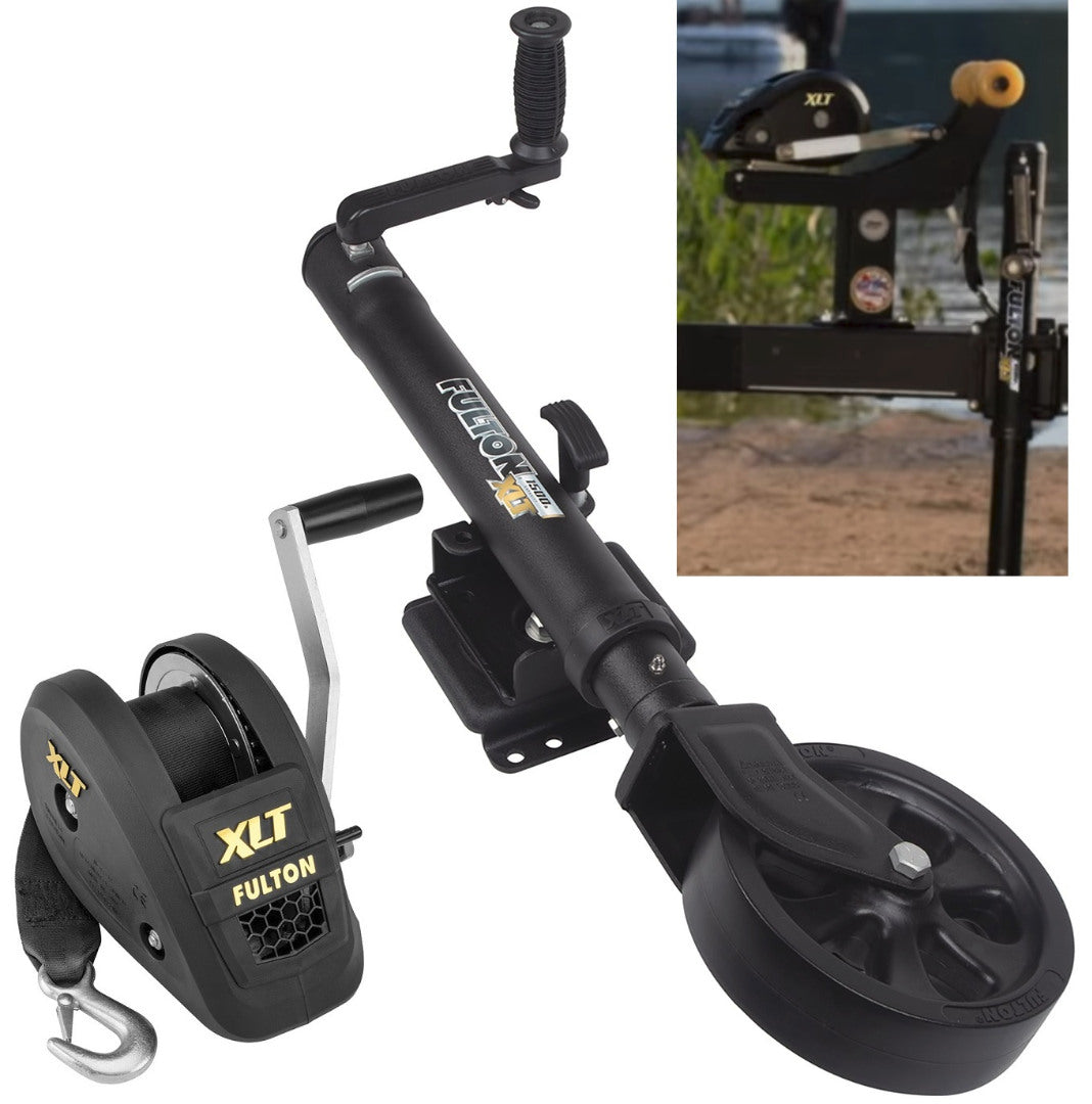 Boat Trailer Jacks,Bolt-Thru Style Swivel Bracket Jack