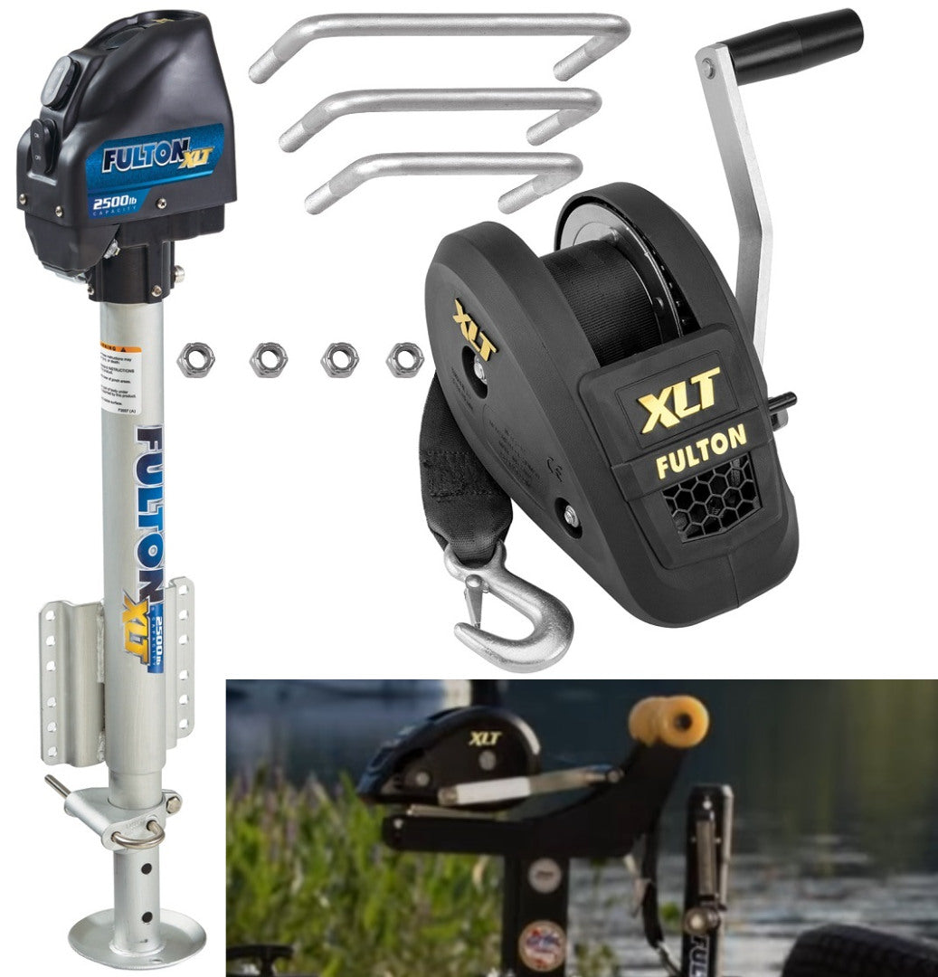 Boat Trailer Jacks,Non-Swivel - Direct Bolt-On