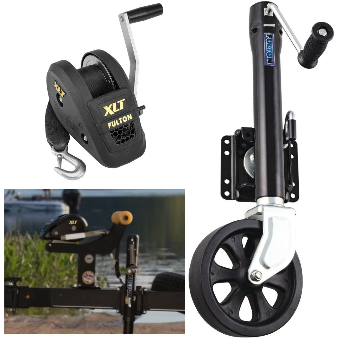 Boat Trailer Jacks,Bolt-Thru Style Swivel Bracket Jack