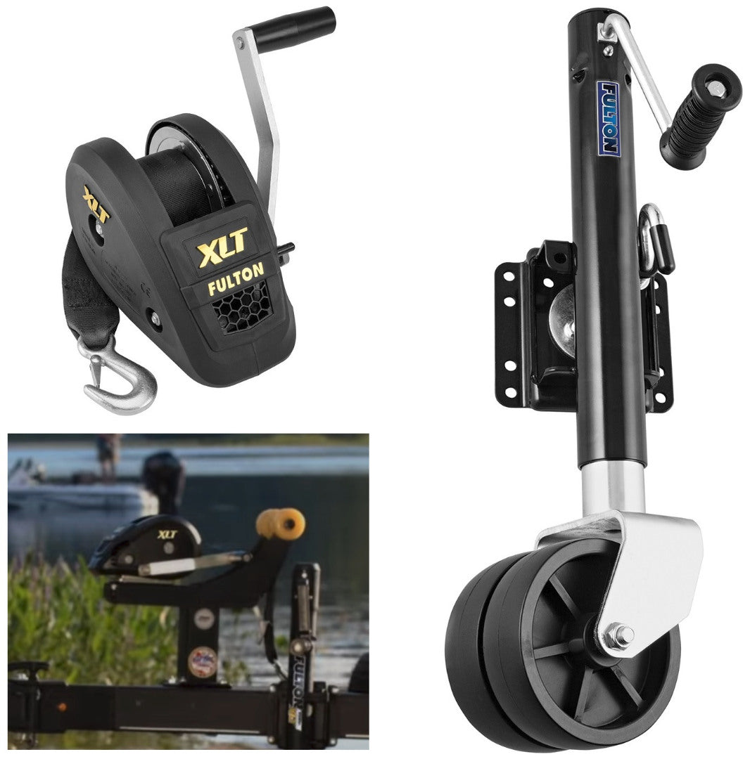 Boat Trailer Jacks,Bolt-Thru Style Swivel Bracket Jack