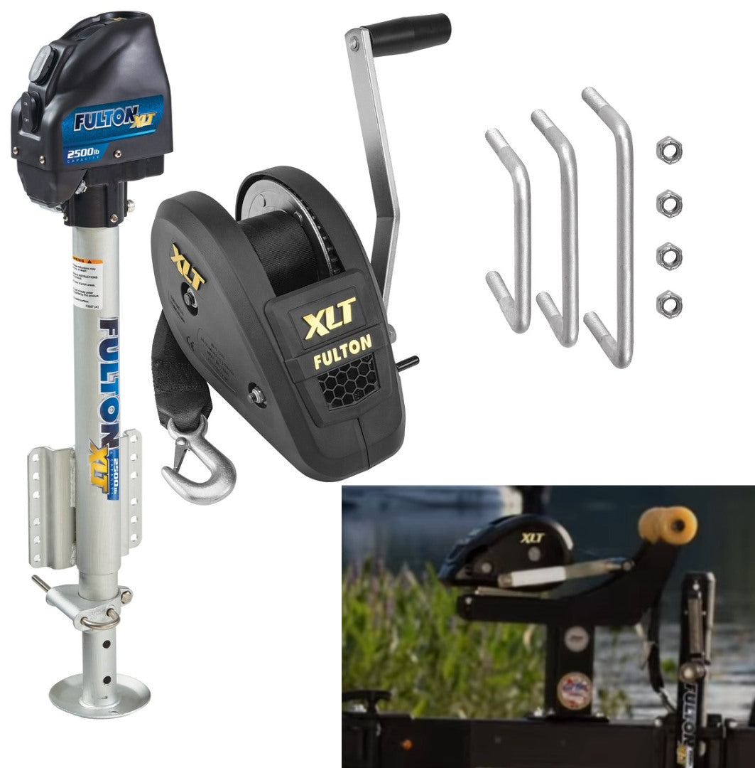 Boat Trailer Jacks,Non-Swivel - Direct Bolt-On