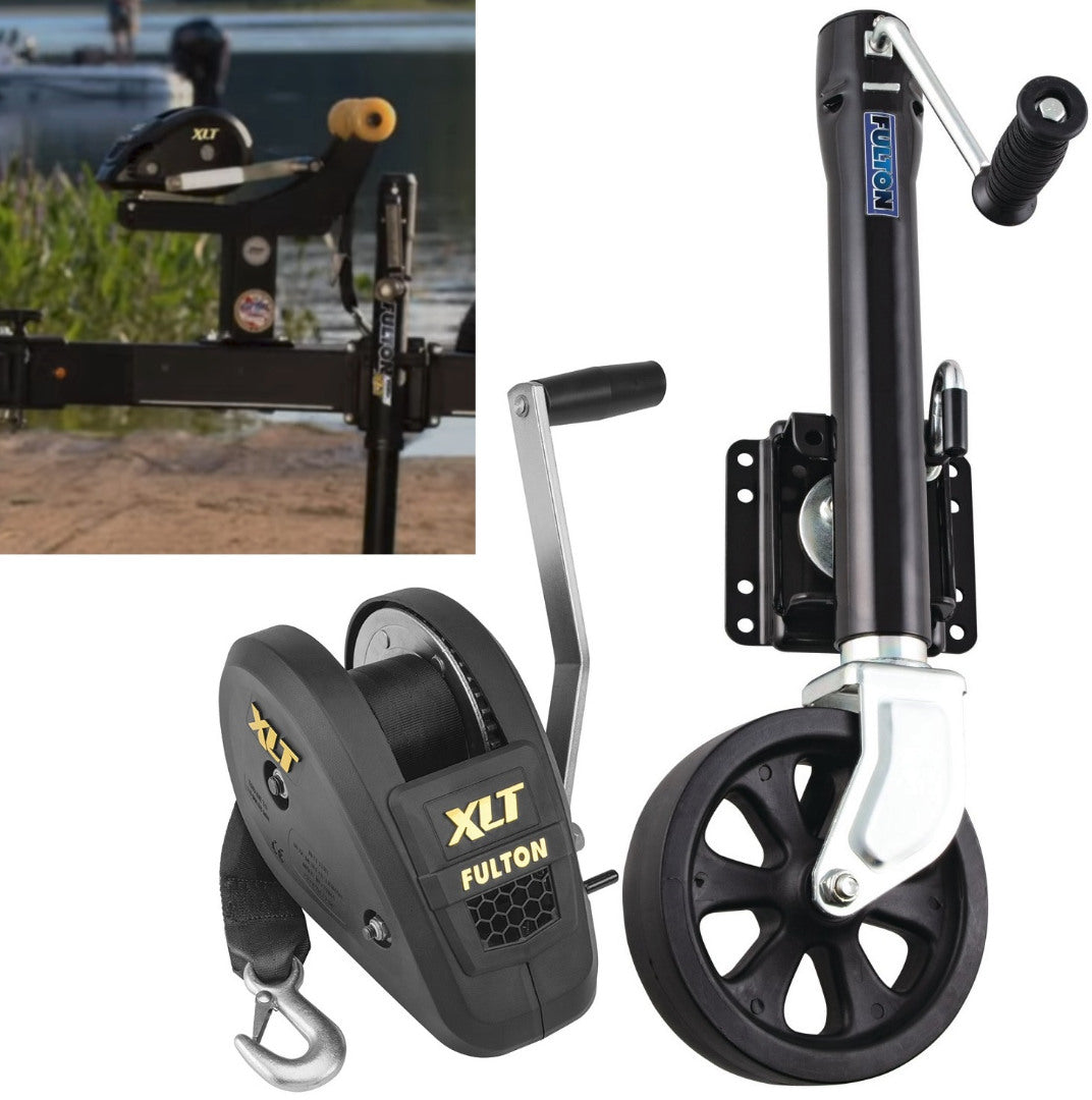 Boat Trailer Jacks,Bolt-Thru Style Swivel Bracket Jack