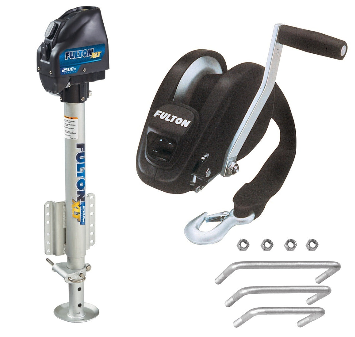 Boat Trailer Jacks,Non-Swivel - Direct Bolt-On