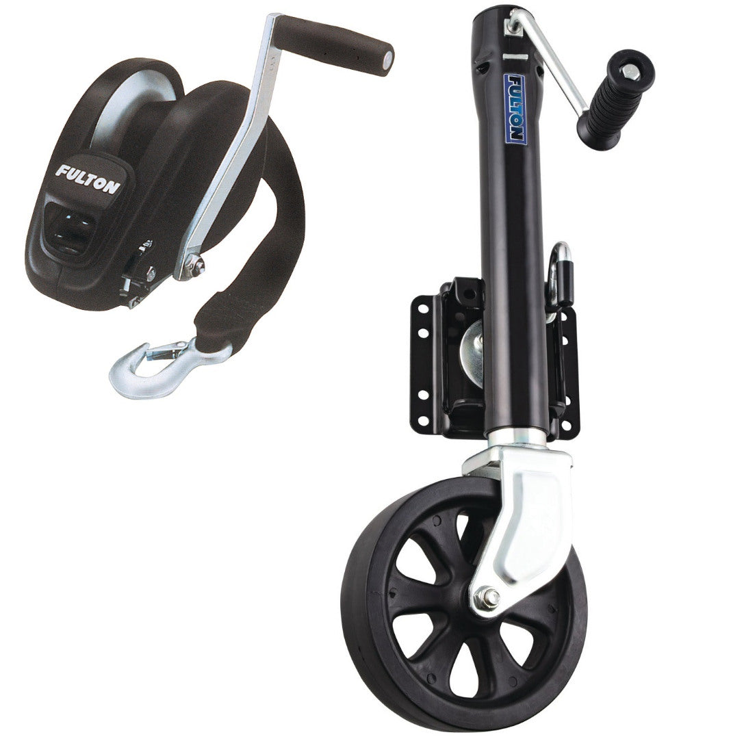 Boat Trailer Jacks,Bolt-Thru Style Swivel Bracket Jack