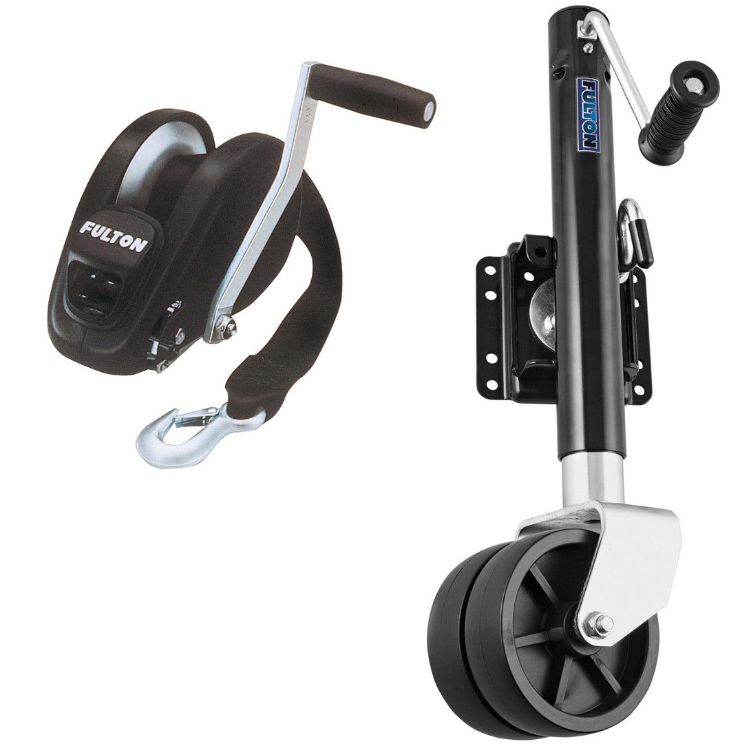 Boat Trailer Jacks,Bolt-Thru Style Swivel Bracket Jack