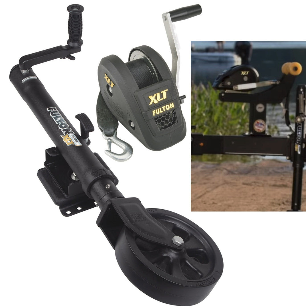 Boat Trailer Jacks,Bolt-Thru Style Swivel Bracket Jack