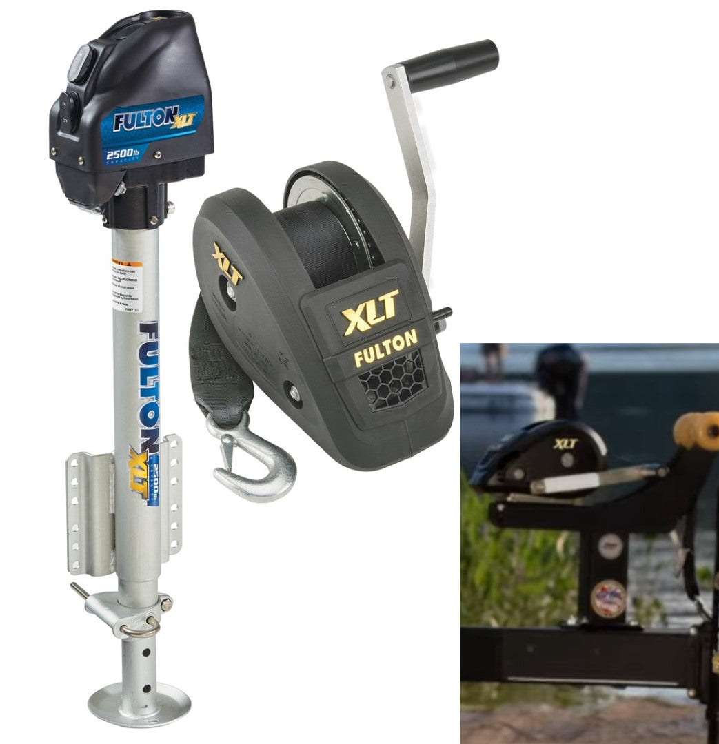 Boat Trailer Jacks,Non-Swivel - Direct Bolt-On