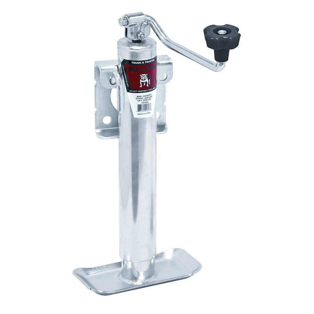 Boat Trailer Jacks,Snap-Ring Style Swivel Bracket Jack