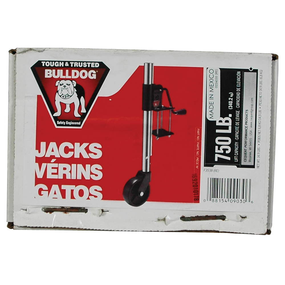 Boat Trailer Jacks,Non-Swivel - Direct Bolt-On