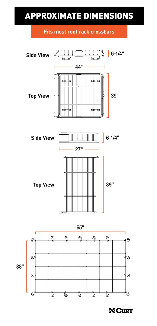 Cargo Management,Roof Basket