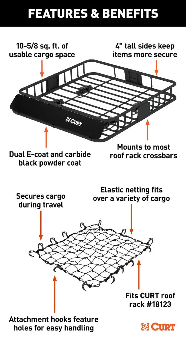 Cargo Management,Roof Basket
