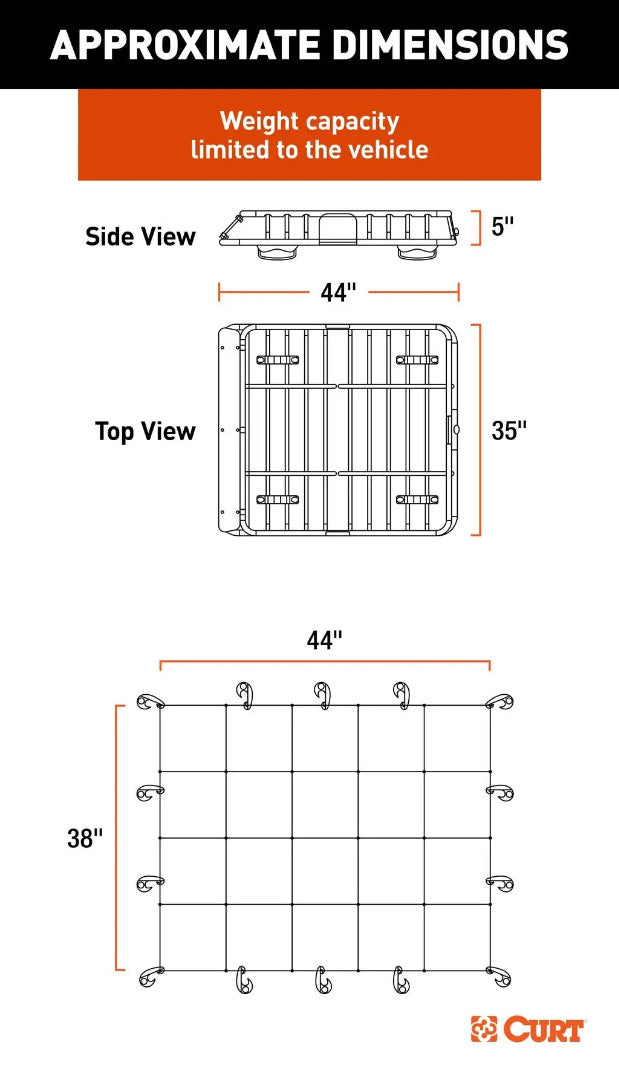 Cargo Management,Roof Basket