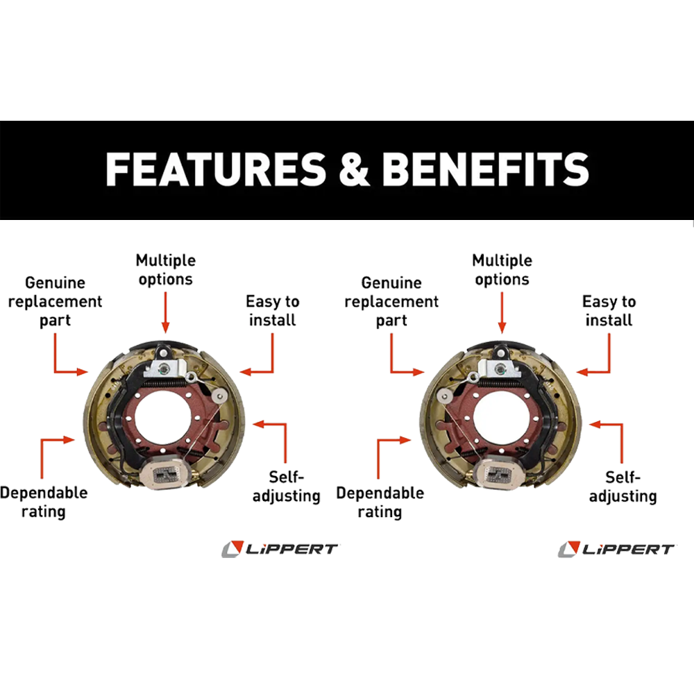 Trailer Brakes,Electric Drum Brake Assemblies