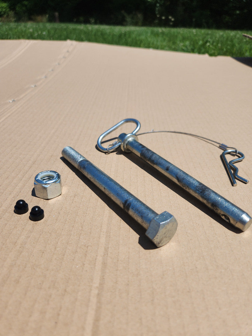 Swing Away Trailer Tongue,Raw Finish Weld-On Hinge Kits