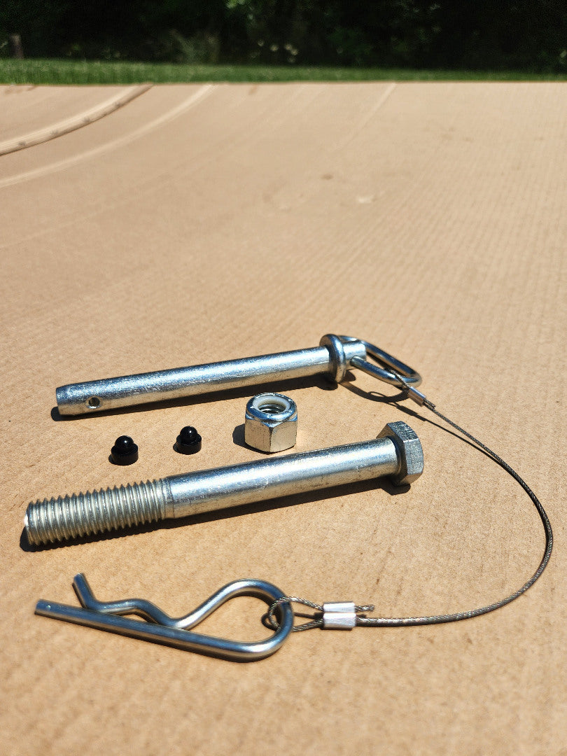 Swing Away Trailer Tongue,Raw Finish Weld-On Hinge Kits