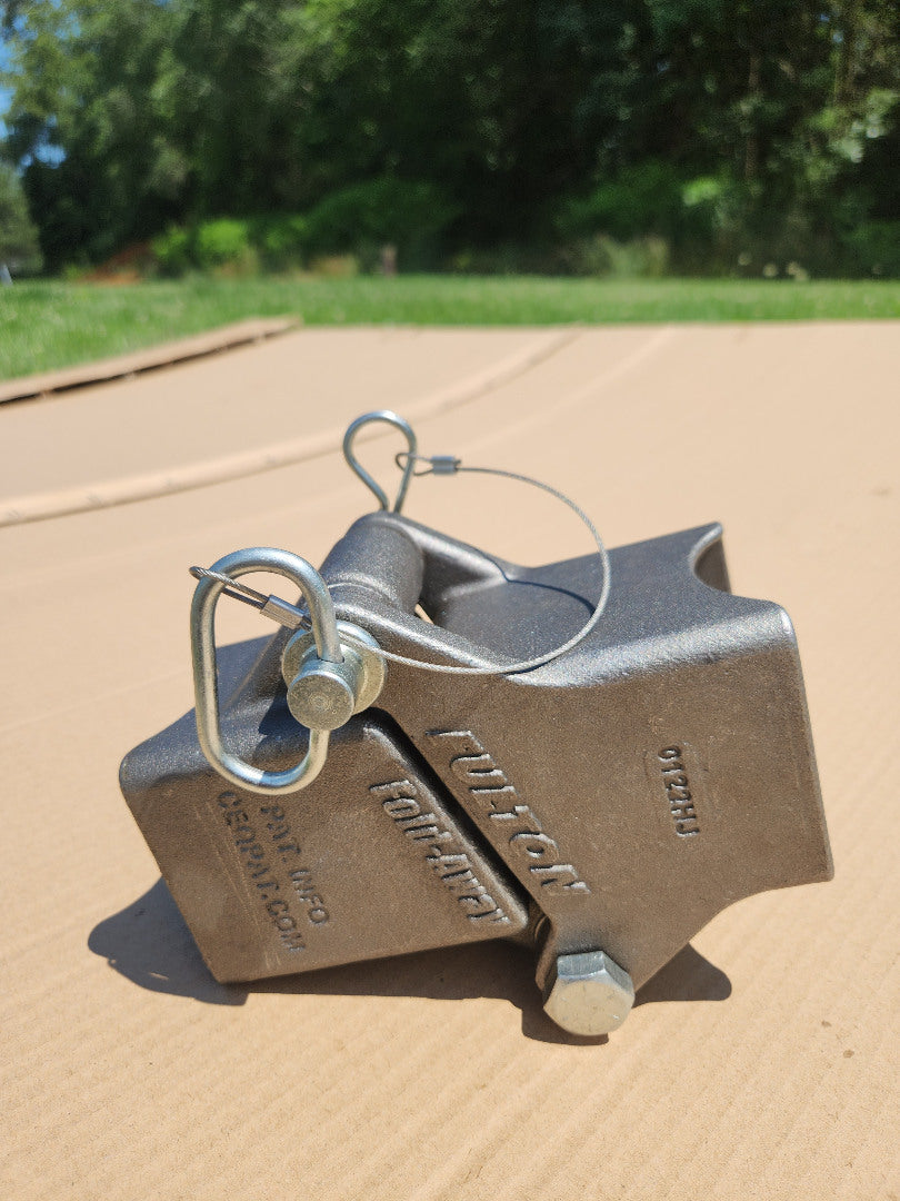Swing Away Trailer Tongue,Raw Finish Weld-On Hinge Kits