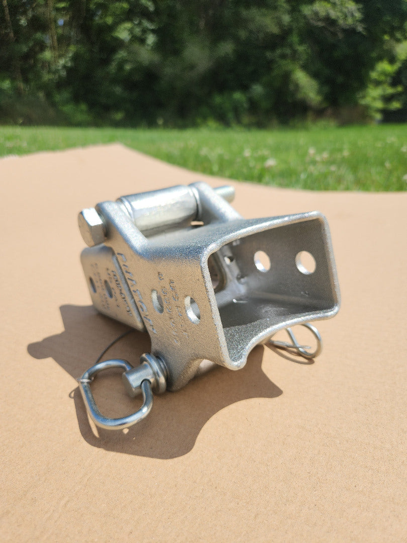 Swing Away Trailer Tongue,Zinc Plated Bolt-On Hinge Kits