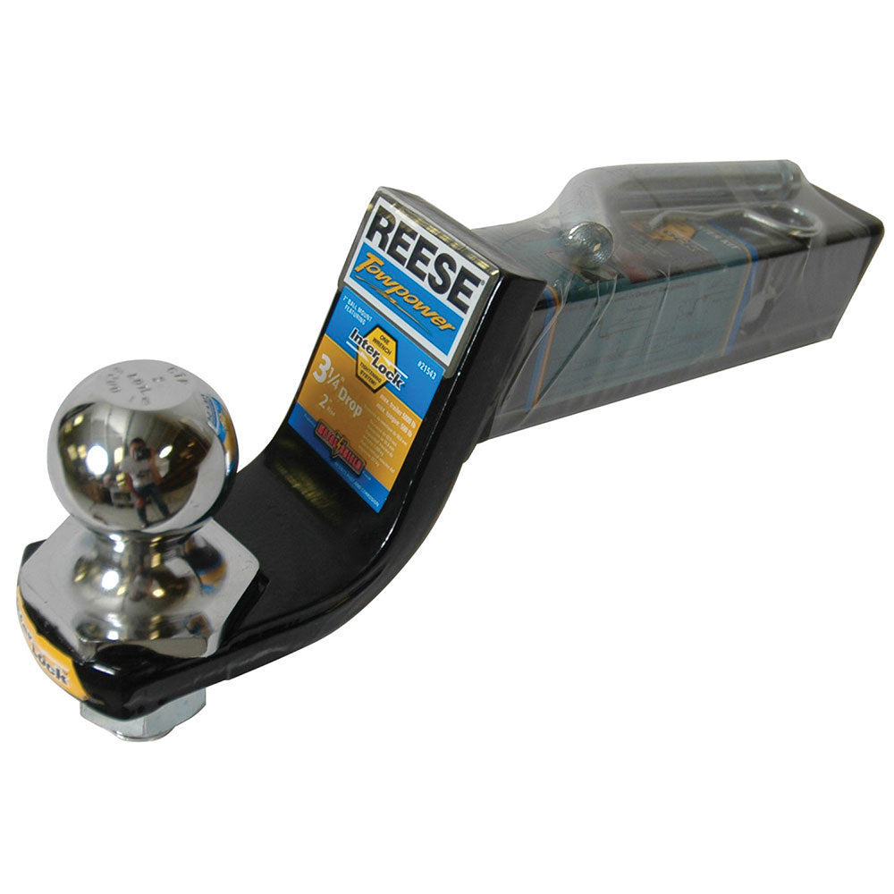 Trailer Hitch Ball Mount,Fixed Ball Mount