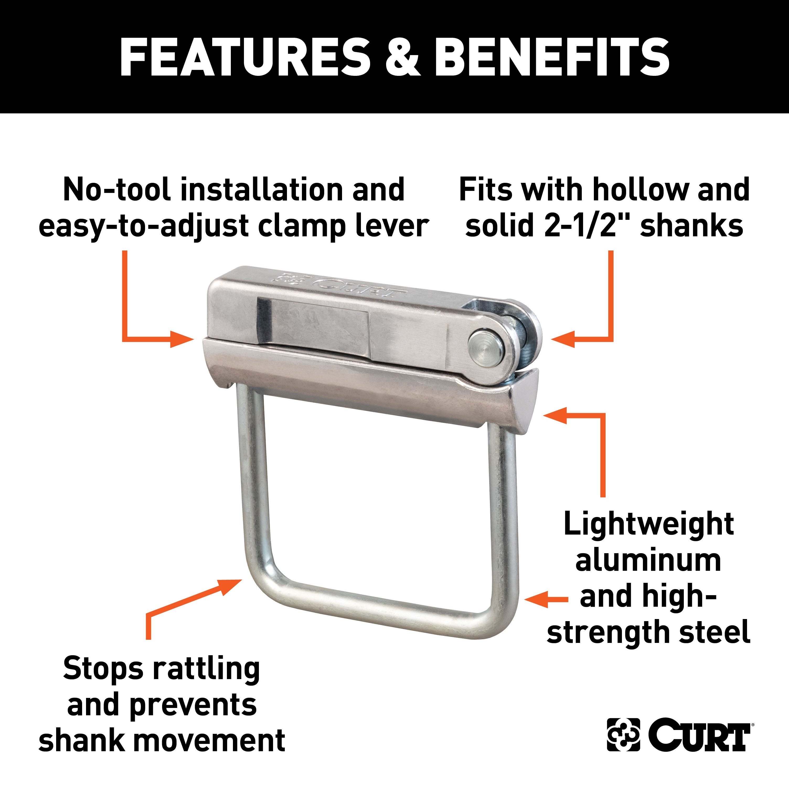 Trailer Hitch Accessories,Hitch Anti-Rattle Devices