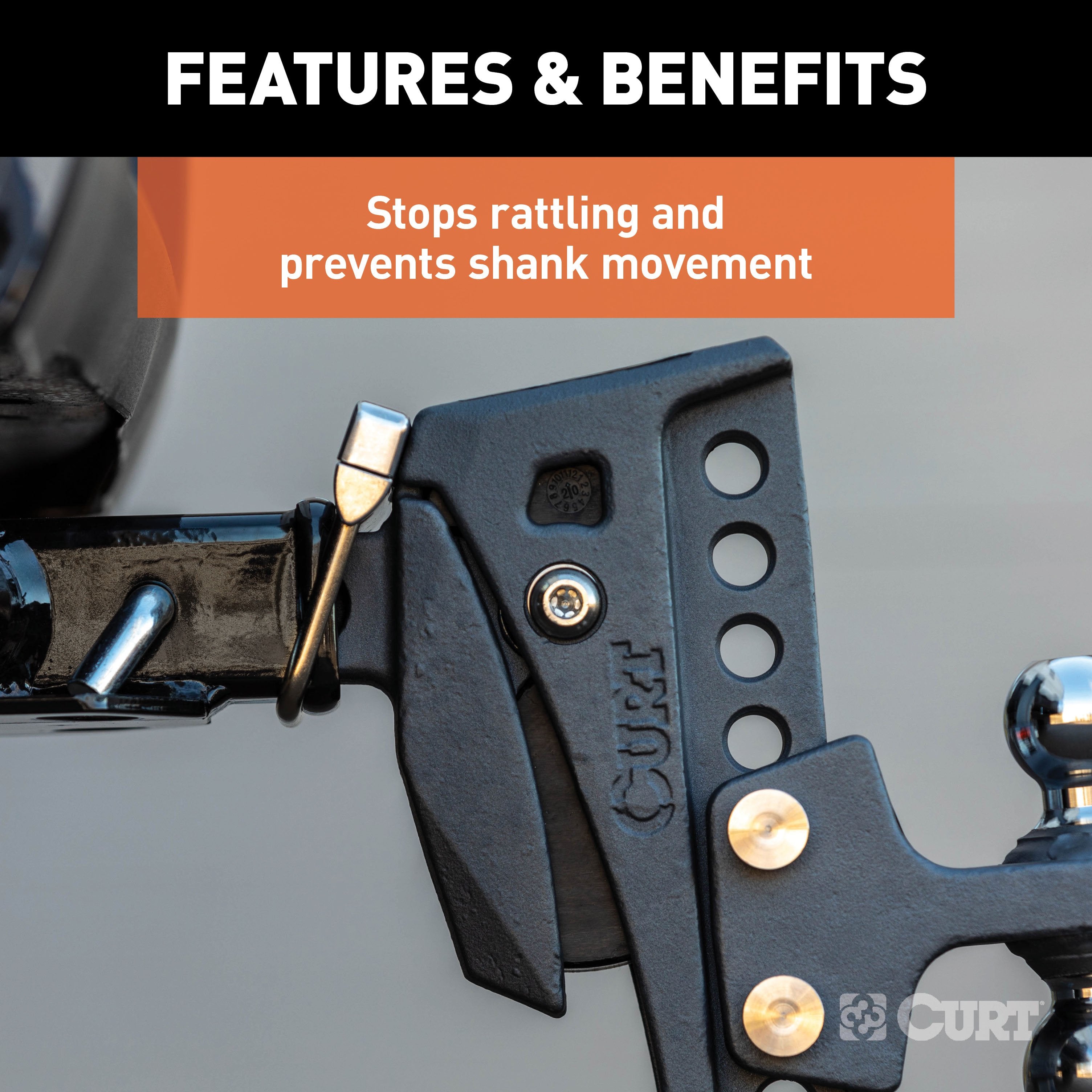 Trailer Hitch Accessories,Hitch Anti-Rattle Devices