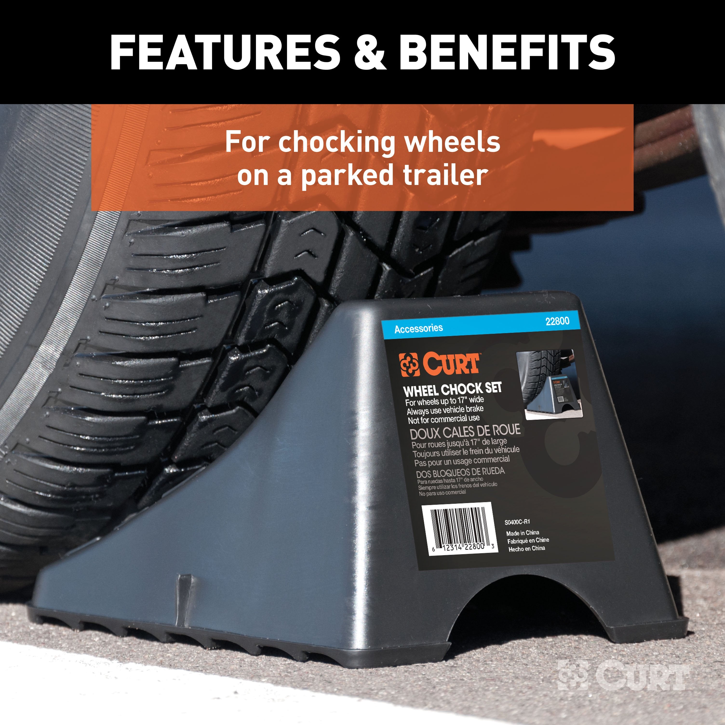 Wheel Chocks,RV and Trailer