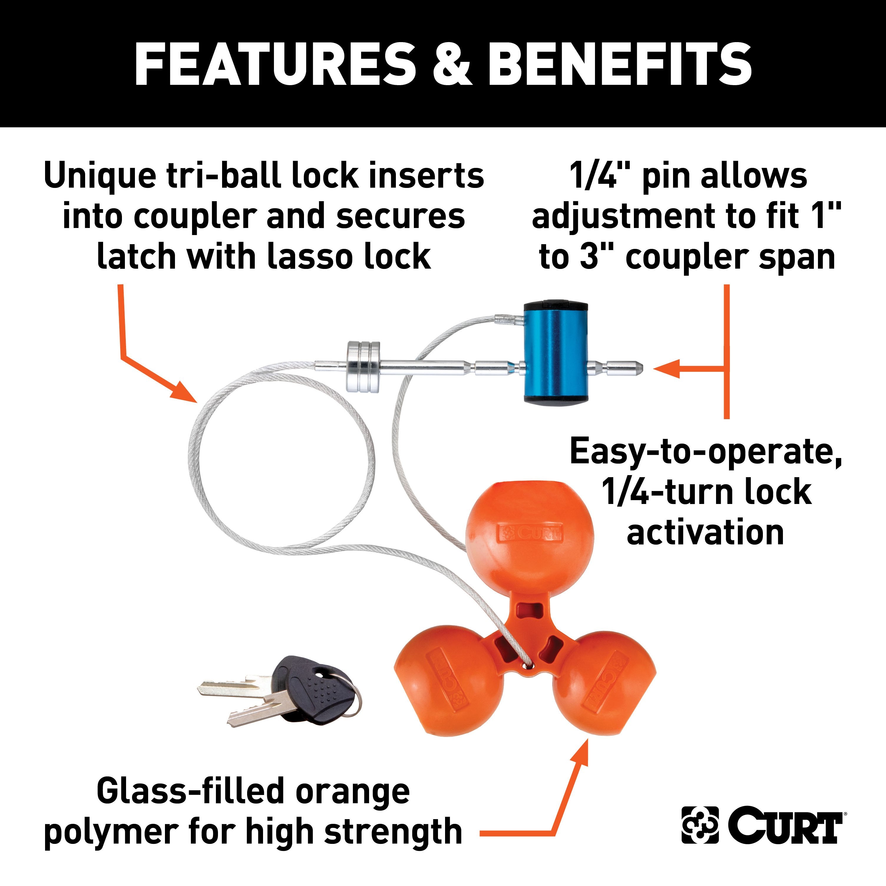 Trailer Tongue Coupler,Coupler Lock