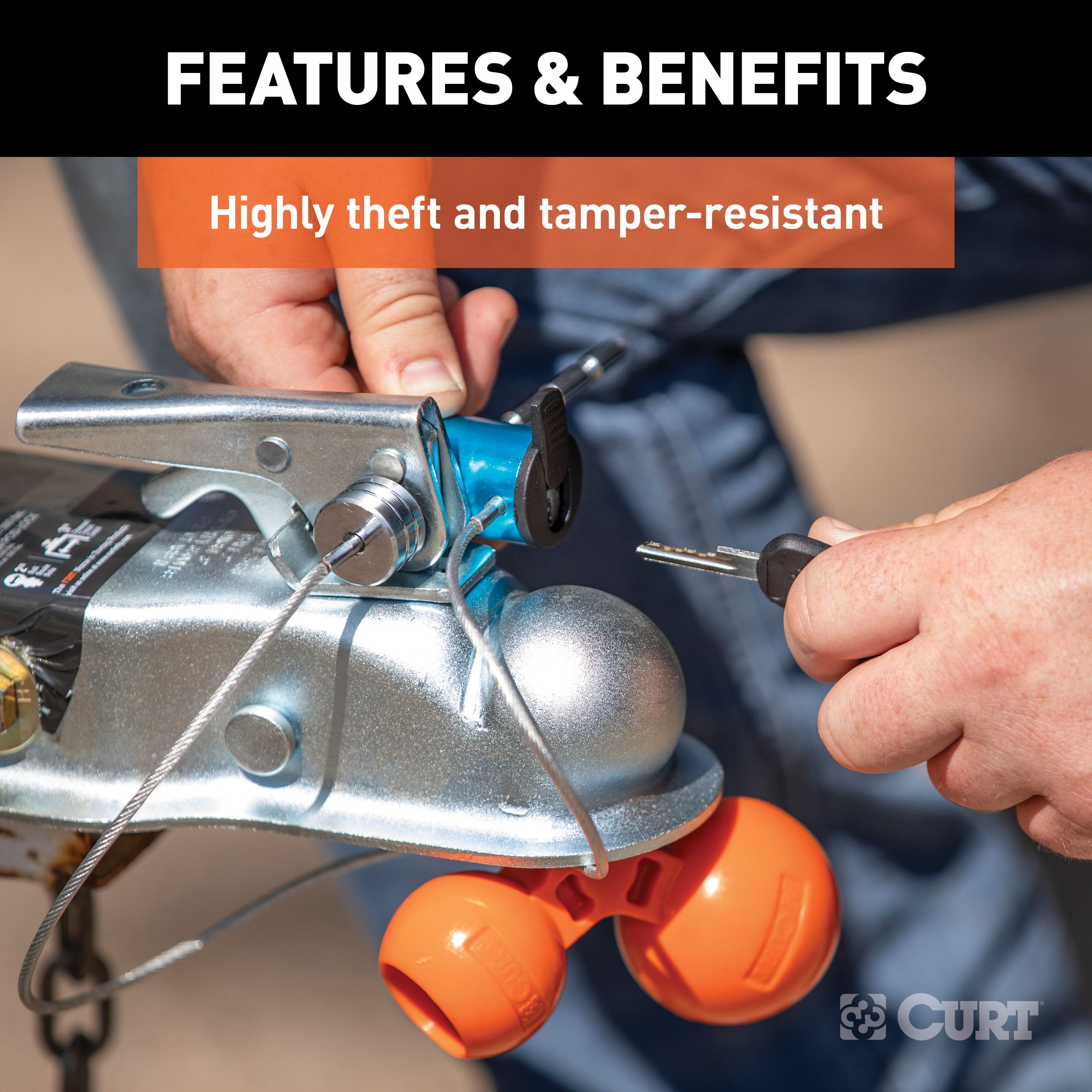 Trailer Tongue Coupler,Coupler Lock