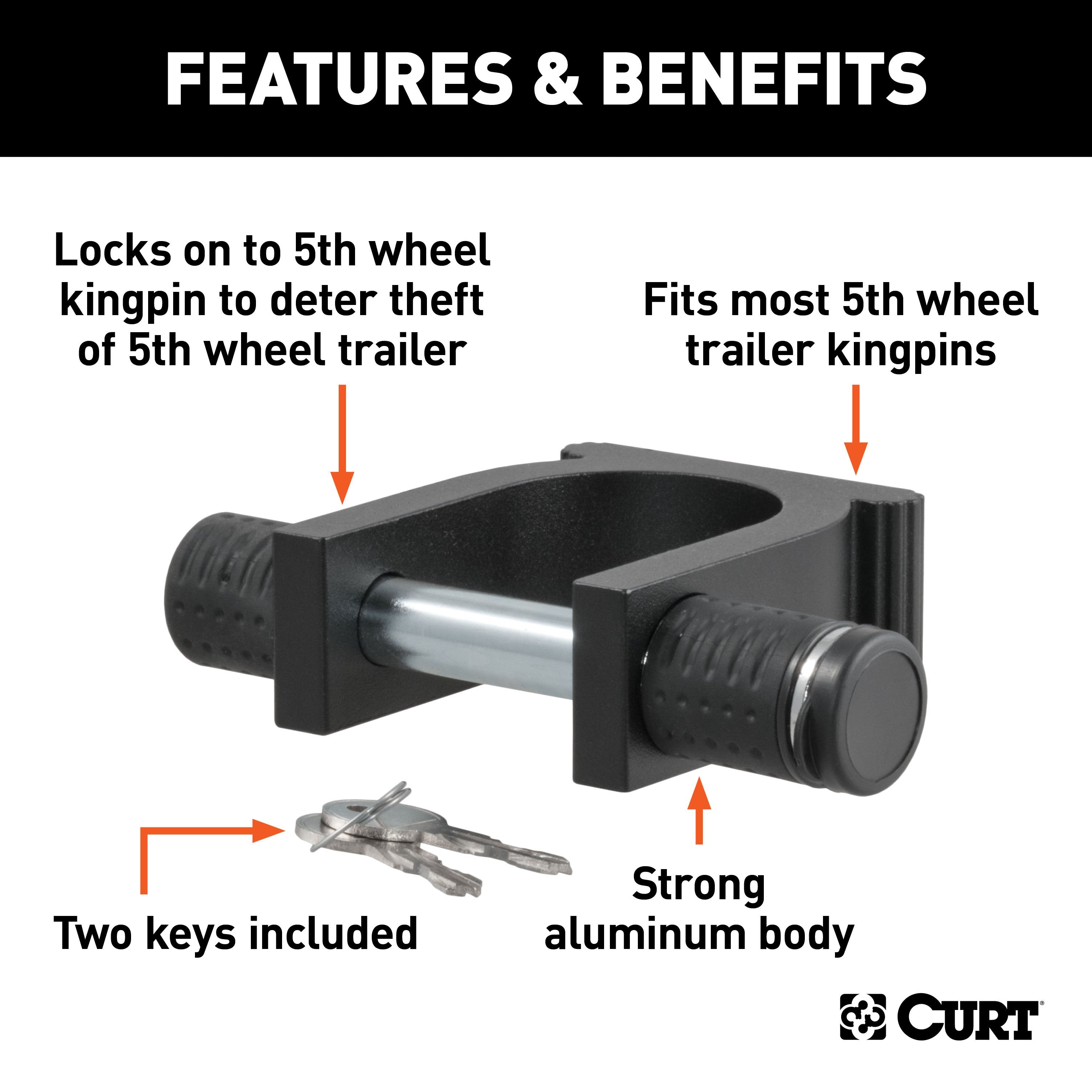 5th Wheel Pin Box,Pin Box King Pin Lock