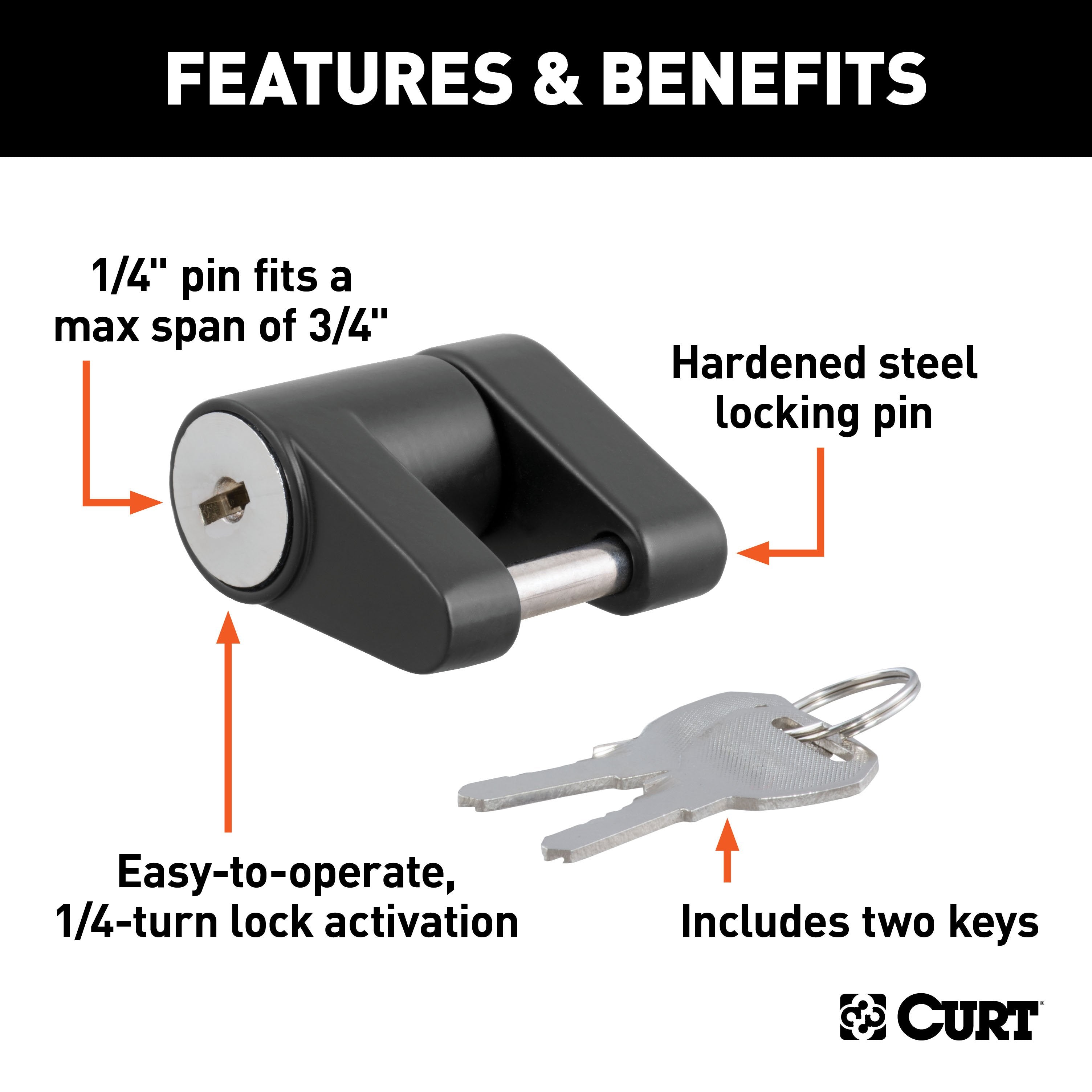 Trailer Tongue Coupler,Coupler Lock