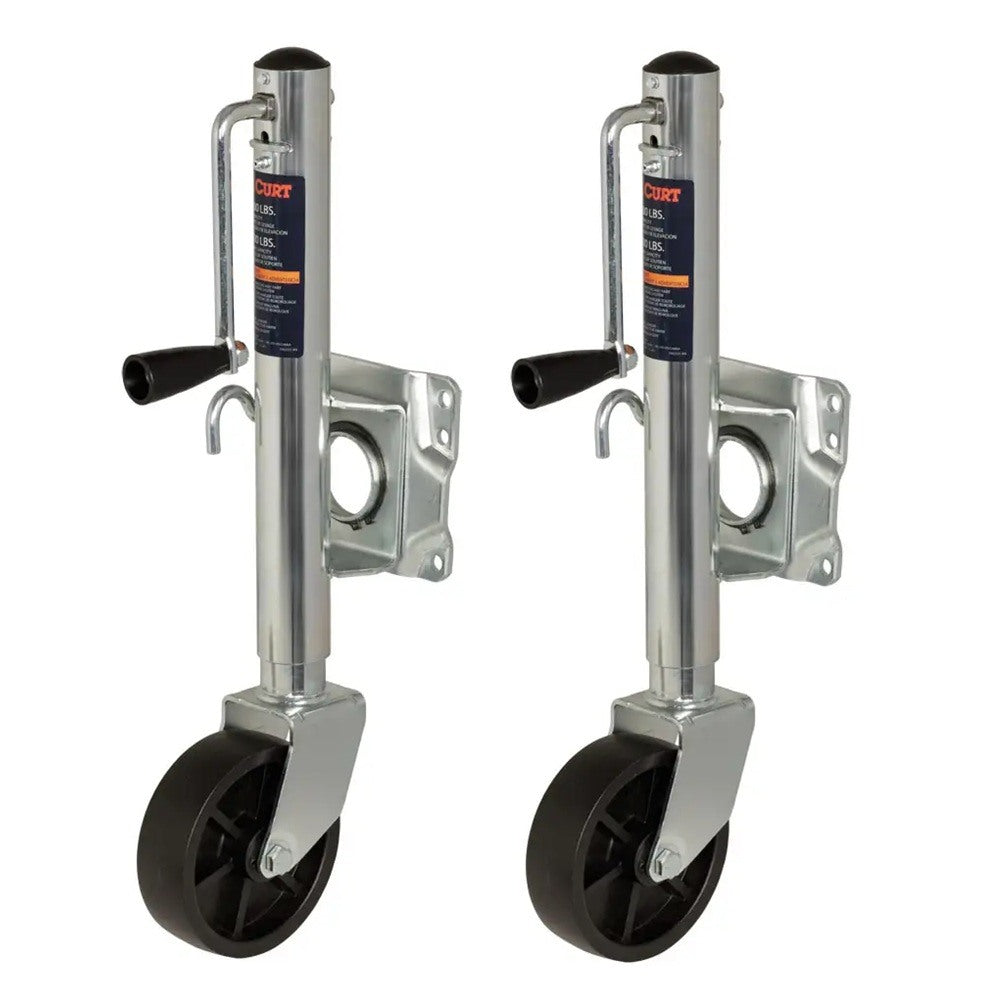 Boat Trailer Jacks,Snap-Ring Style Swivel Bracket Jack