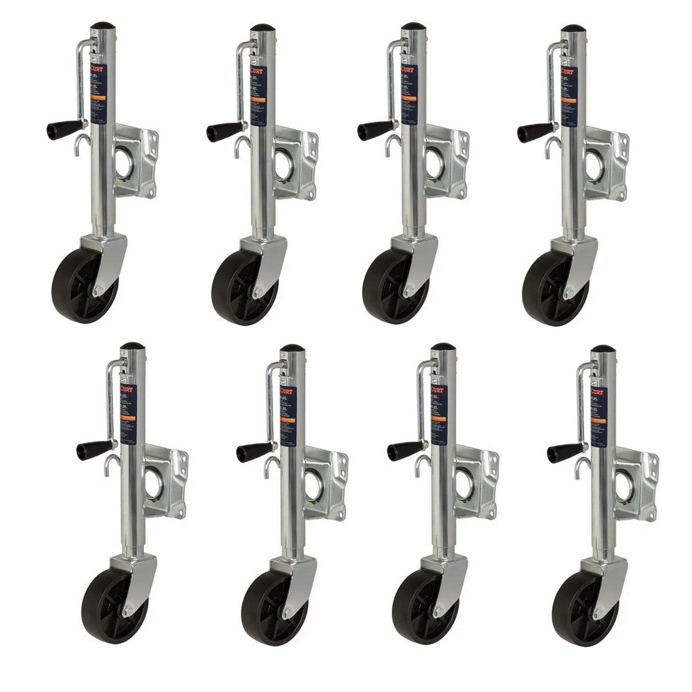 Boat Trailer Jacks,Snap-Ring Style Swivel Bracket Jack