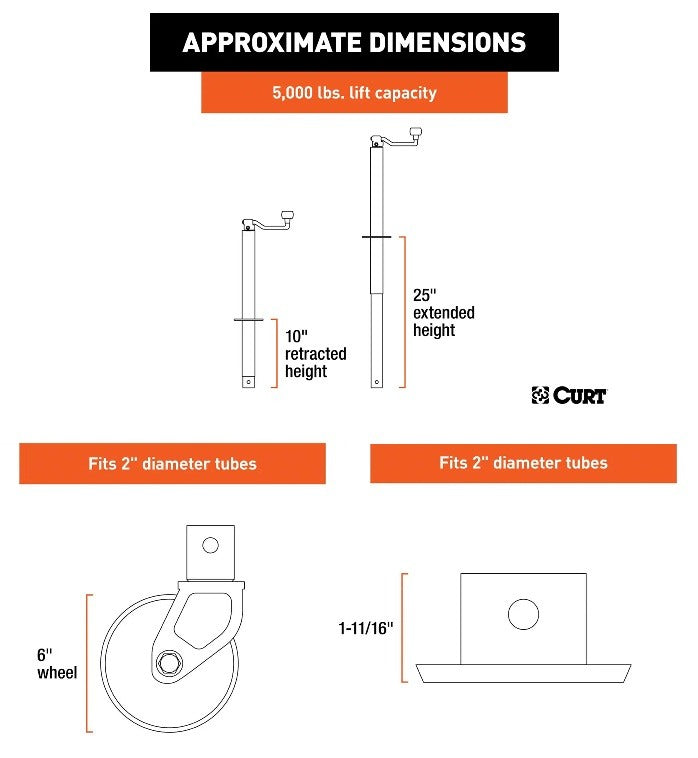 Trailer Jacks,A-Frame Style Trailers