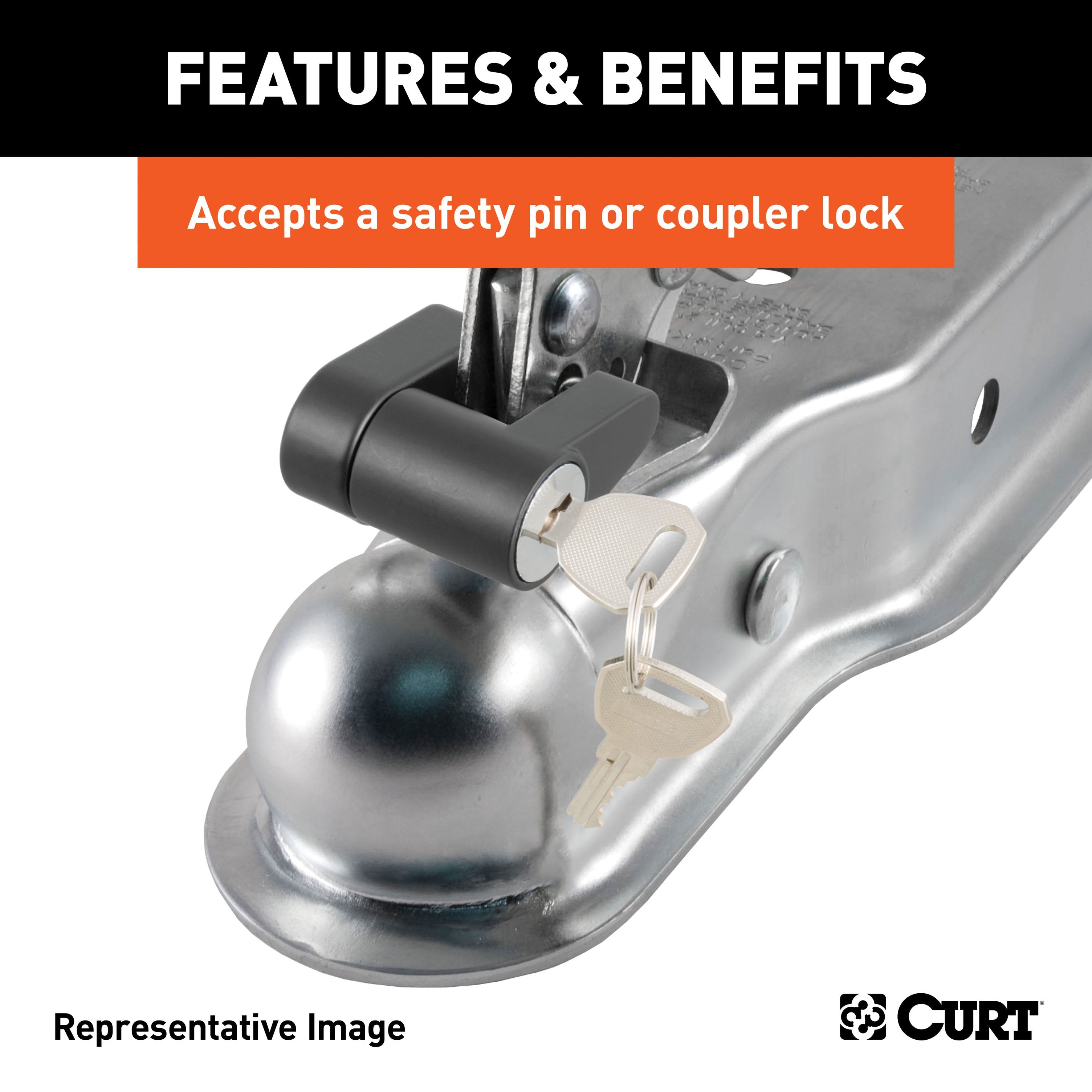 Trailer Tongue Coupler,A-Frame Trailer Coupler