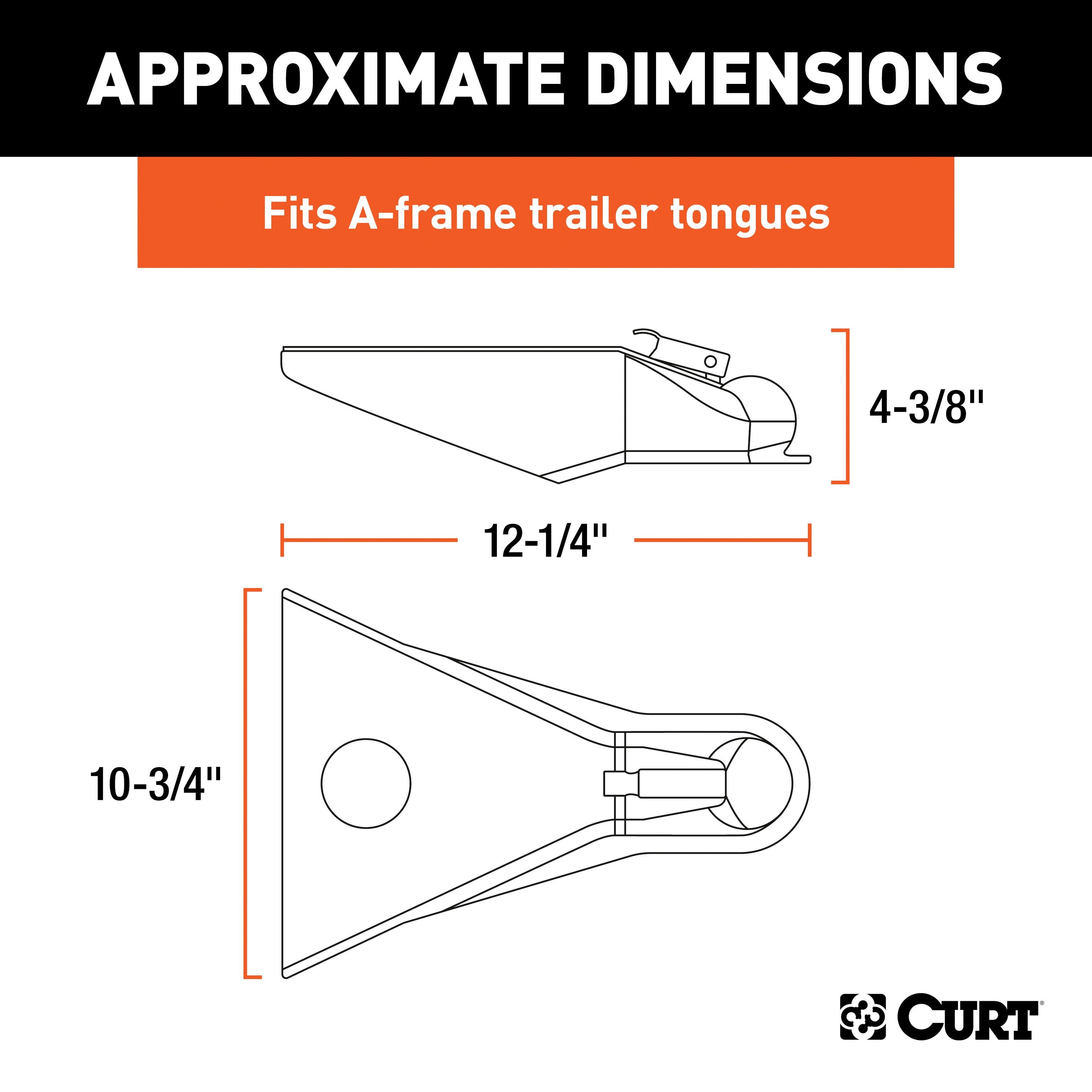 Trailer Tongue Coupler,A-Frame Trailer Coupler