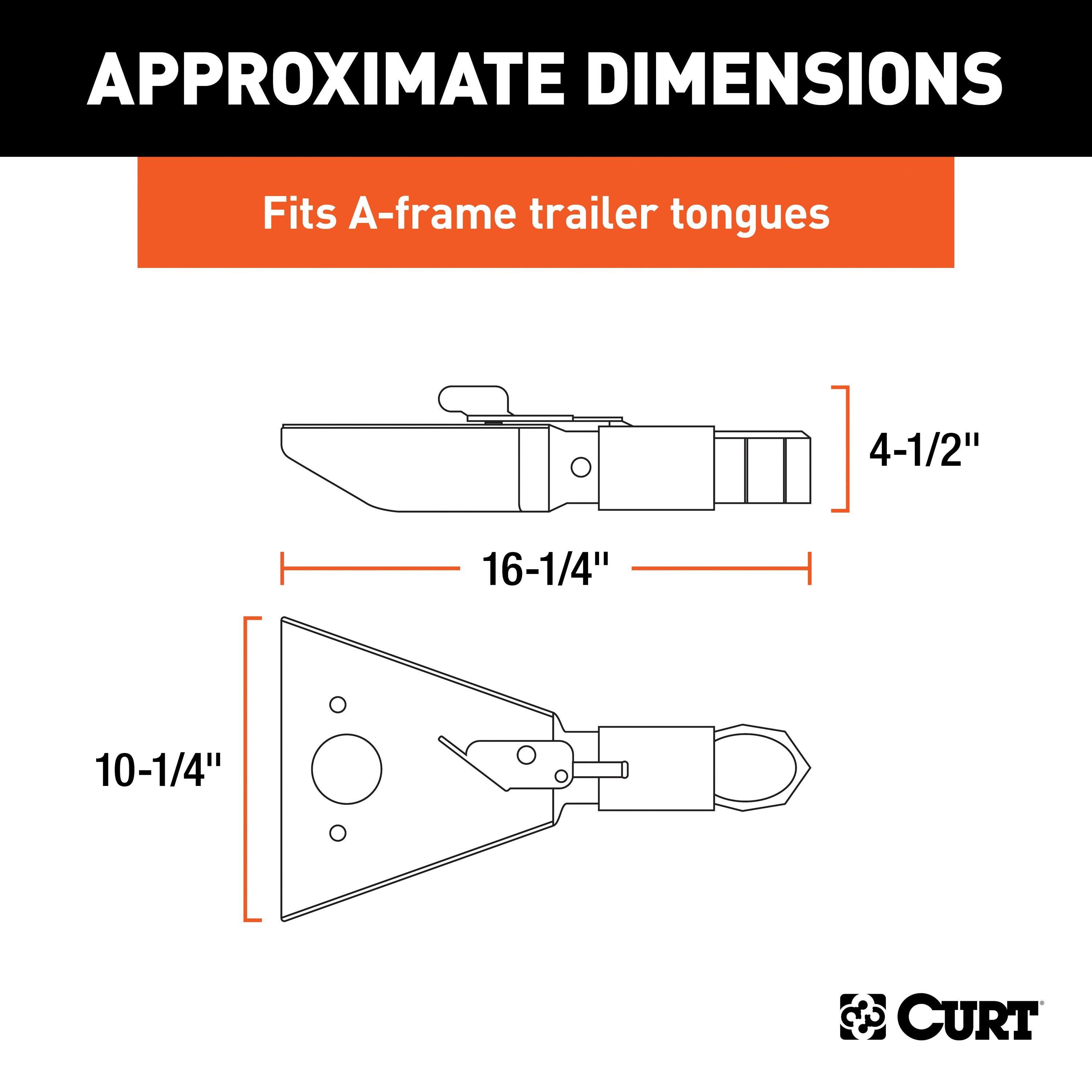 Trailer Tongue Coupler,A-Frame Trailer Coupler