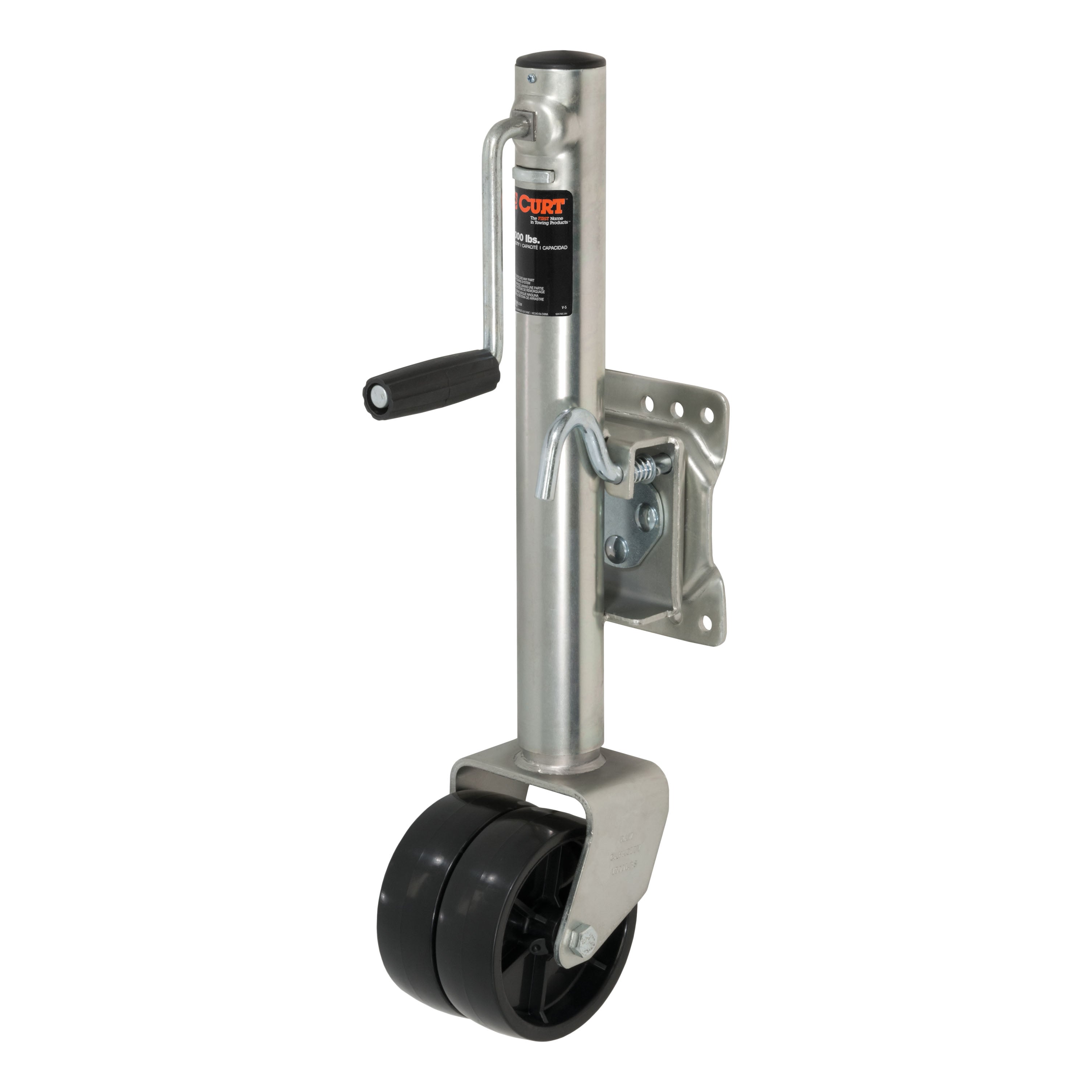 Boat Trailer Jacks,Snap-Ring Style Swivel Bracket Jack