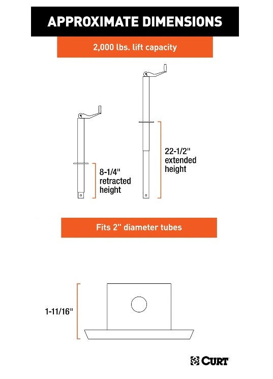 Trailer Jacks,A-Frame Style Trailers