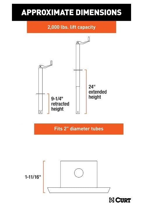 Trailer Jacks,A-Frame Style Trailers