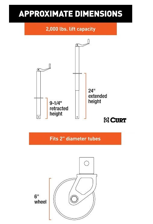 Trailer Jacks,A-Frame Style Trailers