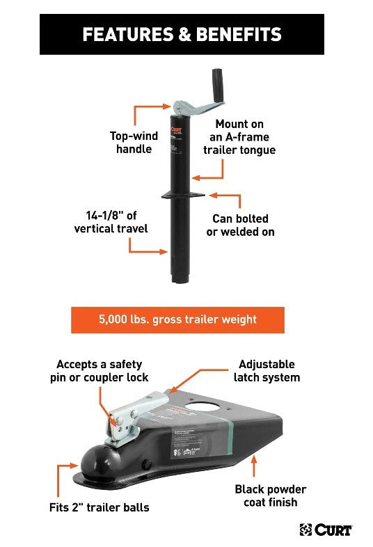 Trailer Jacks,A-Frame Style Trailers