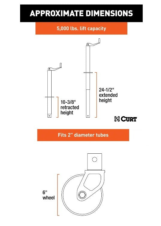 Trailer Jacks,A-Frame Style Trailers