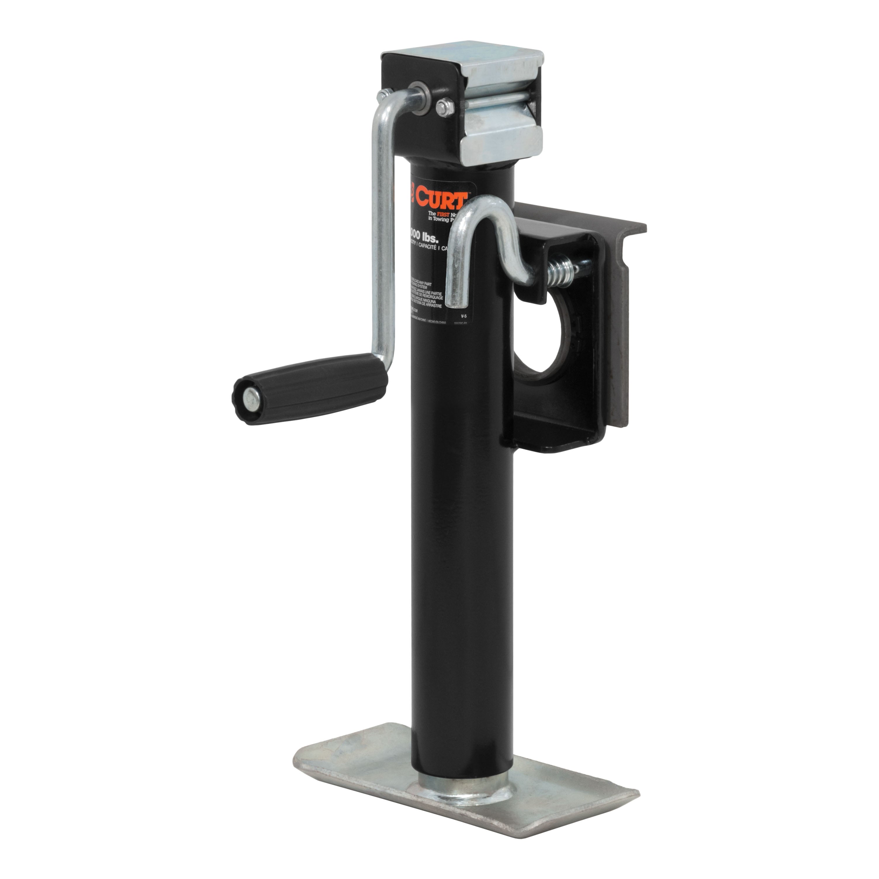 Boat Trailer Jacks,Snap-Ring Style Swivel Bracket Jack