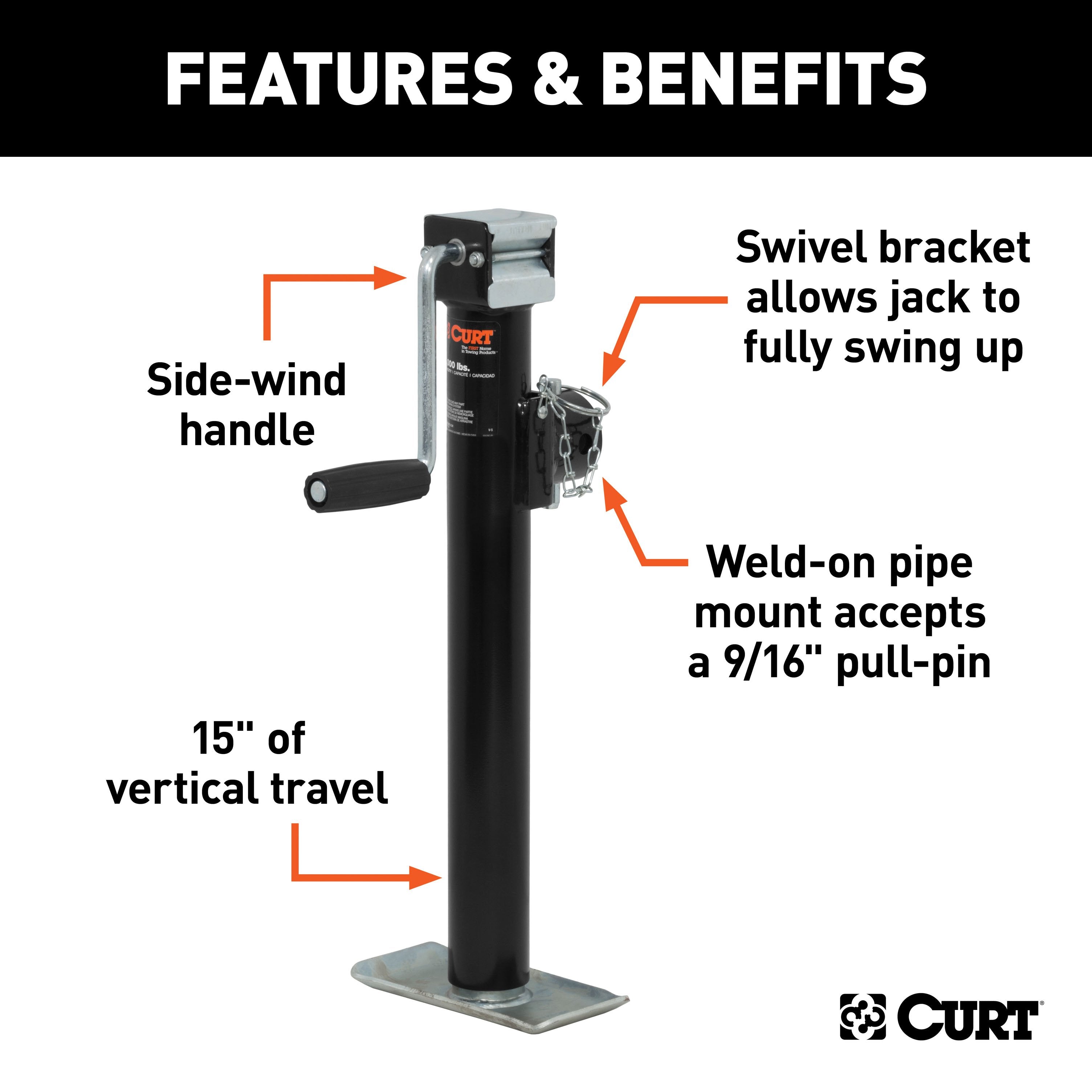Trailer Jacks,Medium Duty Tailers